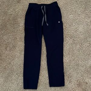 Figs Yola Skinny Scrub Pant 2.0 Small Navy